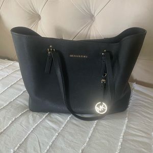 Large black tote